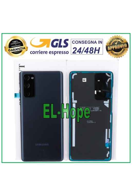 ORIGINAL SAMSUNG GALAXY S20 FE SM-G780 BATTERIEABDECKUNG RÜCKSEITE BLAU ORIGINAL SAMSUNG GALAXY S20 FE SM-G780 BATTERIEABDECKUNG RÜCKSEITE BLAU