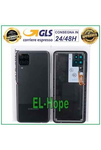 ORIGINAL SAMSUNG GALAXY A12 SM-A125 BATTERIEABDECKUNG RÜCKSEITE SCHWARZ