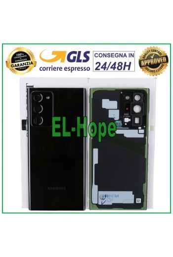 ORIGINAL SAMSUNG GALAXY NOTE 20 ULTRA SM-N985 SCHWARZES KÖRPER-BATTERIE-COVER
