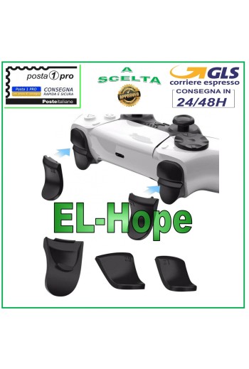 SET-TASTENABDECKUNG GAMING L2 R2 FÜR DUALSENSE-CONTROLLER PS5 PLAYSTATION 5