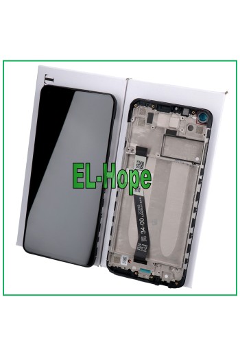 LCD-DISPLAY + ORIGINALRAHMEN XIAOMI REDMI NOTE 9 / 10X 4G M2003J15SG TOUCH SCHWARZ