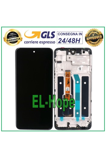 LCD-DISPLAY + RAHMEN FÜR LG K42 LMK420EMW LM-K420 LMW TOUCHSCREEN GLASBILDSCHIRM