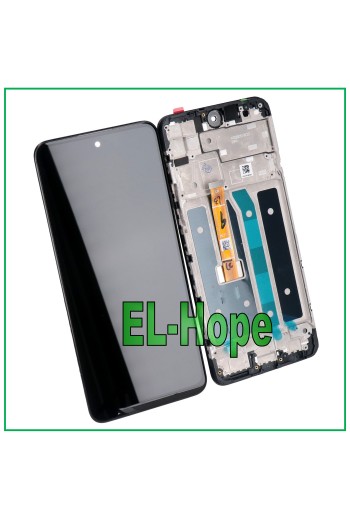 LCD-DISPLAY + RAHMEN FÜR LG K42 LMK420EMW LM-K420 LMW TOUCHSCREEN GLASBILDSCHIRM