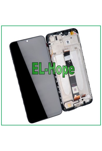 LCD-DISPLAY + RAHMEN FÜR XIAOMI REDMI 9A / 9C / 9AT M2006 M2006C3LVG TOUCH-GLAS