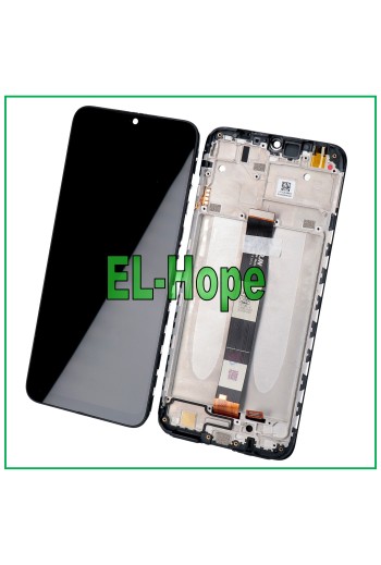 LCD-DISPLAY + RAHMEN FÜR XIAOMI REDMI 9A / 9C / 9AT M2006 M2006C3LVG TOUCH-GLAS
