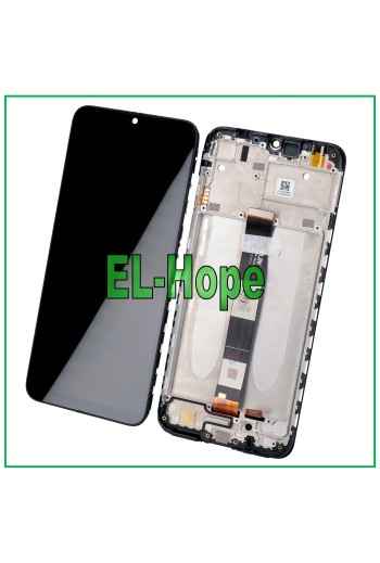 LCD-DISPLAY + RAHMEN FÜR XIAOMI REDMI 9i M2006C3 TOUCHSCREEN GLASBILDSCHIRM