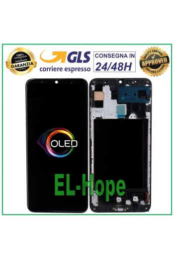 OLED-LCD-DISPLAY FÜR SAMSUNG GALAXY A70 SM-A705 TOUCHSCREEN-GLASBILDSCHIRMRAHMEN
