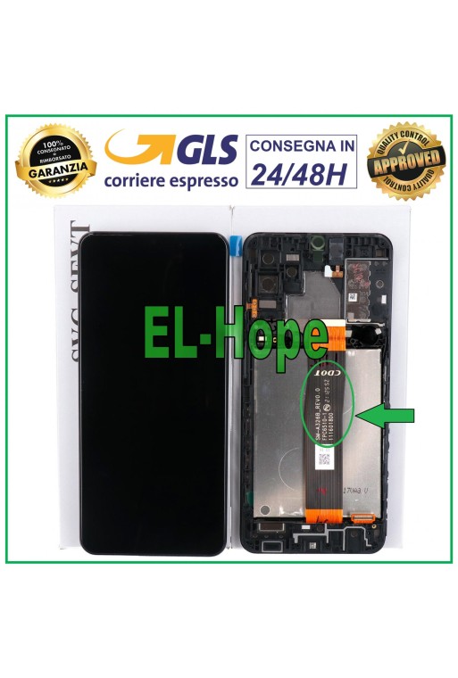 ORIGINALRAHMEN LCD-DISPLAY SAMSUNG GALAXY A32 5G SM-A326 SM-A326B TOUCHSCREEN