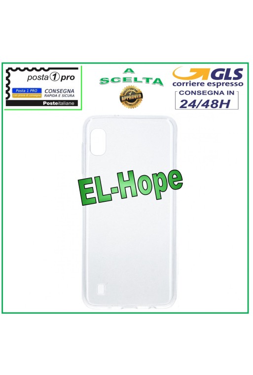 SAMSUNG GALAXY A10 SM A105 F TPU GEL SCHUTZHÜLLE CASE COVER TRANSPARENT