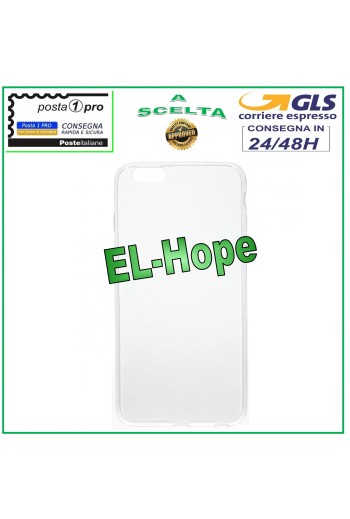 SCHUTZHÜLLE COVER TRANSPARENT FÜR APPLE IPHONE 6 PLUS BUMPER TPU