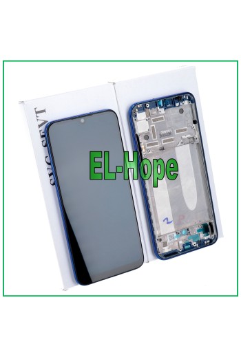 ORIGINAL LCD-DISPLAY + RAHMEN XIAOMI MI A3 M1906F9 / Mi CC9E TOUCHSCREEN BLAU