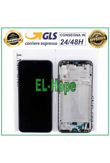 ORIGINAL LCD-DISPLAY + RAHMEN XIAOMI MI A3 M1906F9 / Mi CC9E TOUCHSCREEN SCHWARZ