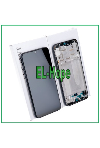 ORIGINAL LCD-DISPLAY + RAHMEN XIAOMI MI A3 M1906F9 / Mi CC9E TOUCHSCREEN SCHWARZ