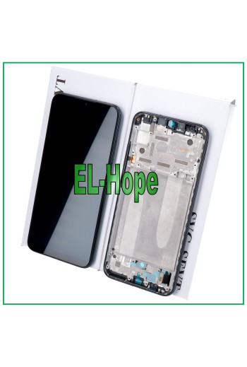 ORIGINAL LCD-DISPLAY + RAHMEN XIAOMI MI A3 M1906F9 / Mi CC9E TOUCHSCREEN SCHWARZ