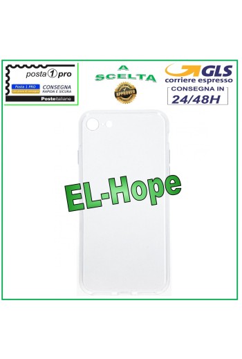 SCHUTZHÜLLE TRANSPARENTE ABDECKUNG FÜR APPLE IPHONE 8 SE 2022 WEICHES TPU-GEL