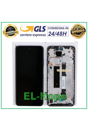 ORIGINAL XIAOMI Mi 10T LITE M2007J17G LCD TOUCHSCREEN DISPLAY GLASRAHMEN BLAU