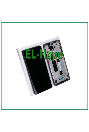 ORIGINAL XIAOMI Mi 10T LITE M2007J17G LCD TOUCHSCREEN DISPLAY GLASRAHMEN BLAU