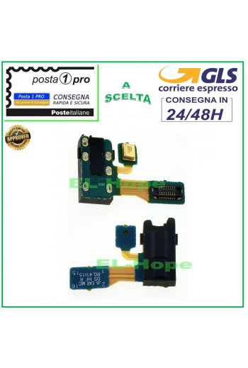 FLACH-FLEX-BUCHSE AUDIO-KOPFHÖRER SAMSUNG GALAXY J6 2018 SM J600 J600F N + MIKROFON