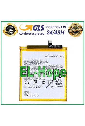 KG40 AKKU FÜR MOTOROLA E7 / MOTO ONE MACRO / G8 PLAY XT2015 4000mAh