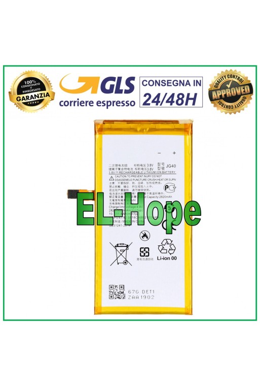 JG40 AKKU FÜR MOTOROLA MOTO G7 PLUS XT1965 AKKU 2820 mAh