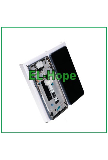 TOUCH-RAHMEN LCD-DISPLAY 100 % ORIGINAL XIAOMI Mi 10T LITE M2007J17G ANLAUFSCHWARZ