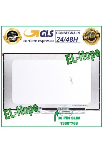 HP PAVILION 14-CE0003LA DISPLAY LCD NOTEBOOK 14 30 PIN SCHLANK 1366*768 HD BILDSCHIRM