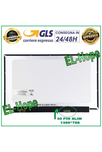 DISPLAY B156XTN08.0 LCD-NOTEBOOK 15.6 30 PIN SCHLANK 1366*768 HD LED-BILDSCHIRM