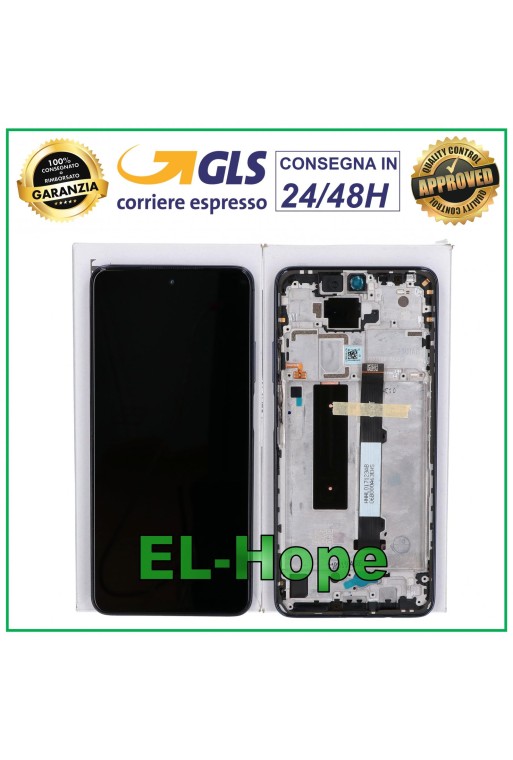 ORIGINAL TOUCHSCREEN LCD-DISPLAY XIAOMI REDMI NOTE 9 PRO 5G 2020 BLAUER RAHMEN ORIGINAL TOUCHSCREEN LCD-DISPLAY XIAOMI REDMI NOTE 9 PRO 5G 2020 BLAUER RAHMEN