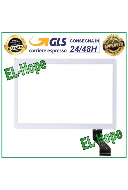 TOUCHSCREEN-GLAS TABLET GOODTEL G3 DIGITIZER 10 ORIGINAL WEISS