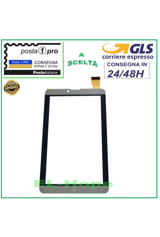 TOUCHSCREEN-GLAS MEDIACOM SmartPad i2 7 M-SP7I2B DIGITIZER ORIGINAL GRAU TOUCHSCREEN-GLAS MEDIACOM SmartPad i2 7 M-SP7I2B DIGITIZER ORIGINAL GRAU