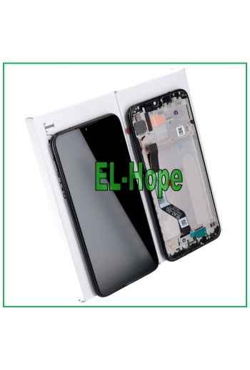 ORIGINALRAHMEN LCD-DISPLAY XIAOMI REDMI NOTE 7 / Note 7 PRO TOUCHSCREEN SCHWARZ