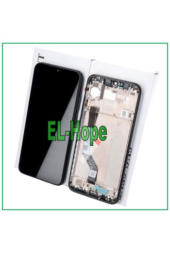 ORIGINALRAHMEN LCD-DISPLAY XIAOMI REDMI NOTE 7 / Note 7 PRO TOUCHSCREEN SCHWARZ