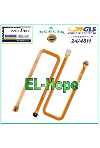 FLACHES FLEXKABEL FINGERABDRUCKSENSOR FÜR HUAWEI Y7 PRIME TRT-LX1