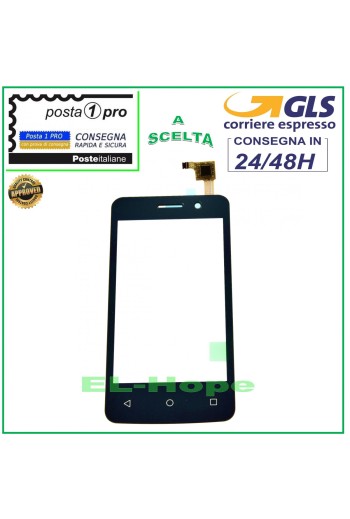 TOUCHSCREEN-GLAS MEDIACOM PHONEPAD DUO G410 M-PPDG410 ORIGINALBILDSCHIRM