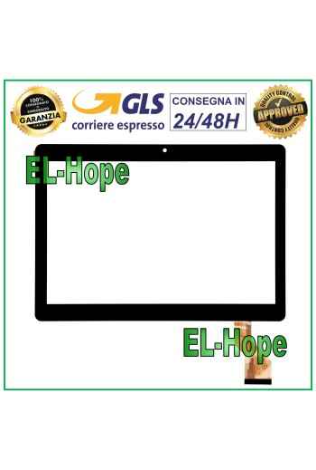 TOUCHSCREEN-GLAS TABLET MEDIATEK MEBERRY M6 MJK-1102 DIGITIZER ORIGINAL SCHWARZ