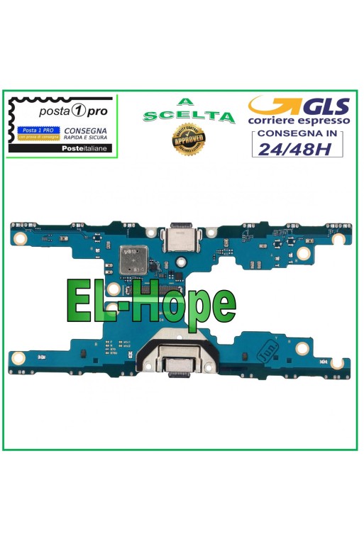 LADEANSCHLUSS SAMSUNG GALAXY TAB S7 WIFI SM-T870 PCB TYP C LADEDOCK