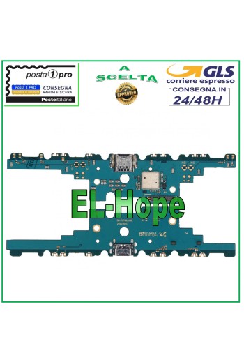 LADEANSCHLUSS SAMSUNG GALAXY SM-T976B TAB S7+ 5G 12.4 PCB-LADEDOCK