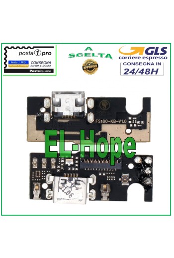 LADEANSCHLUSS FÜR TCL 205 4187D PCB DOCK MICRO USB LADEN