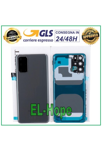 ORIGINAL SAMSUNG GALAXY S20 PLUS SM-G985 BATTERIEABDECKUNG RÜCKSEITE GRAU