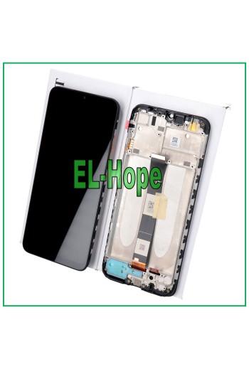 ORIGINAL LCD DISPLAYRAHMEN XIAOMI REDMI 9C M2006C3MG TOUCHSCREEN GLAS SCHWARZ