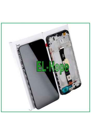 100 % ORIGINAL LCD-DISPLAYRAHMEN XIAOMI REDMI 9i M2006C3 BILDSCHIRM TOUCH GLAS SCHWARZ