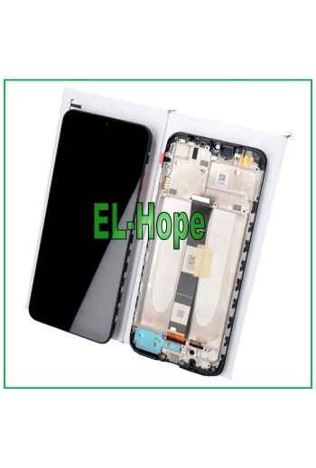 100 % ORIGINAL LCD-DISPLAYRAHMEN XIAOMI REDMI 9i M2006C3 BILDSCHIRM TOUCH GLAS SCHWARZ
