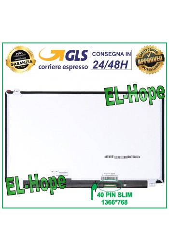 DISPLAY LTN156AT11 LCD NOTEBOOK 15,6 40 PIN SCHLANK 1366*768 HD LED-BILDSCHIRM