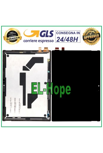 LCD-DISPLAY FÜR MICROSOFT SURFACE PRO 6 TOUCHSCREEN-MONITOR GLAS SCHWARZ