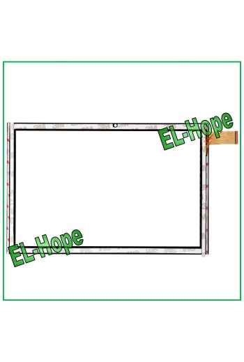 TOUCHSCREEN-GLAS-TABLET MAJESTIC TAB 812 / TAB 811 DIGITIZER 10,1  SCHWARZ
