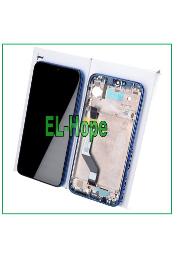 ORIGINALRAHMEN LCD-DISPLAY XIAOMI REDMI NOTE 7 / Note 7 PRO TOUCHSCREEN BLAU