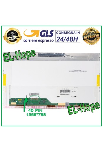 DISPLAY LTN156AT02-B04 LCD-NOTEBOOK 15.6 40 PIN SCHLANK 1366*768 HD LED-BILDSCHIRM