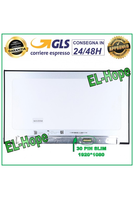 DISPLAY N156HCA-E5A NOTEBOOK 15,6  30 PIN SCHLANK 1980*1920 FHD LED-MONITORBILDSCHIRM