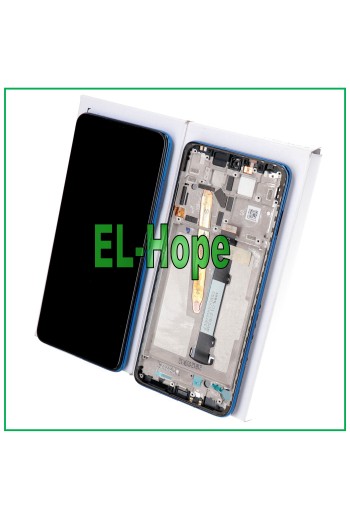 LCD-DISPLAY + ORIGINALRAHMEN XIAOMI POCO X3 PRO M2102J20SG M2102J20SI TOUCH BLAU