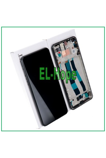 ORIGINALDISPLAY + RAHMEN XIAOMI MI 11 LITE 4G M2101K9AG TOUCHSCREEN SCHWARZ